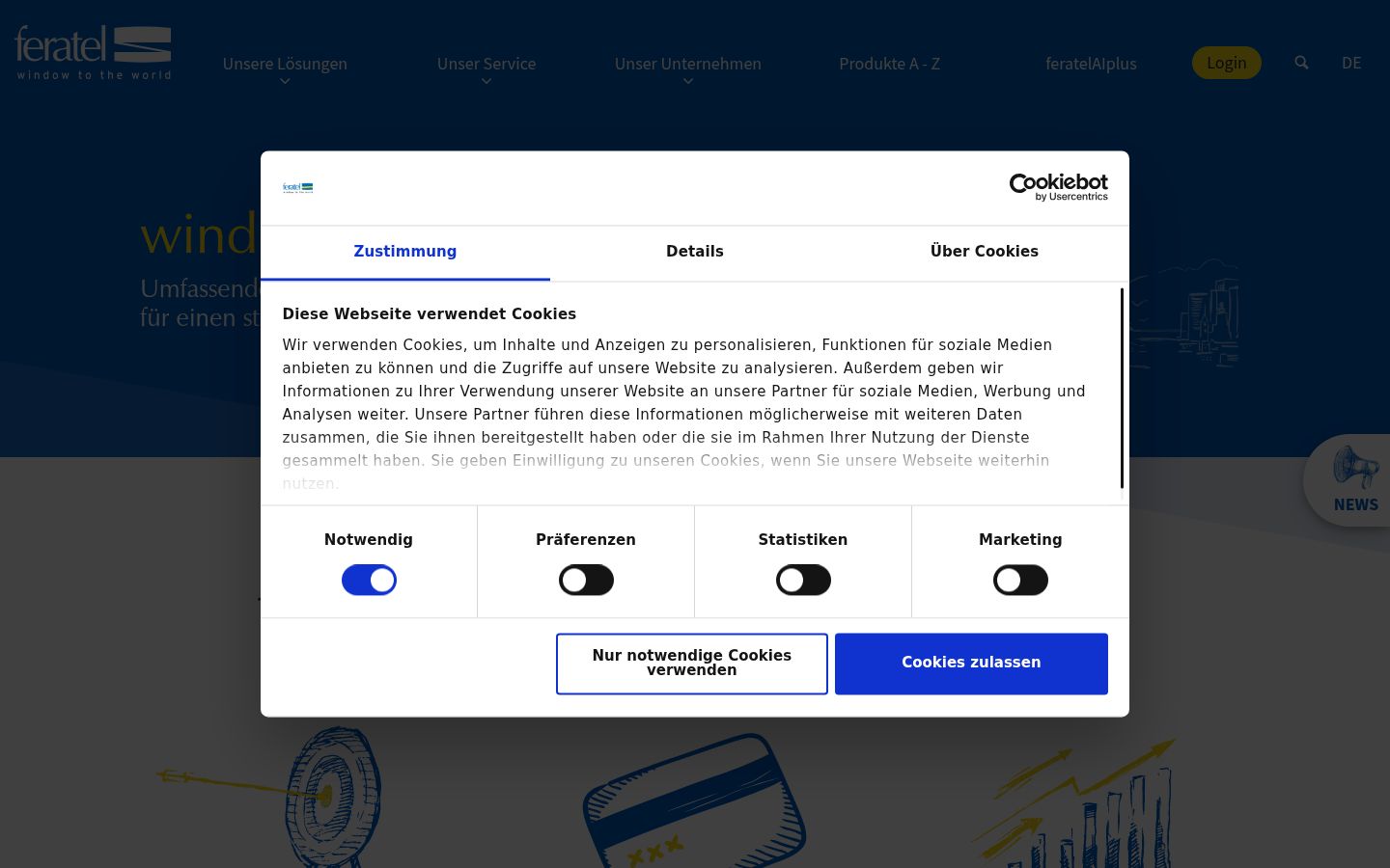 Sutikimo reklamjuostės, rodytos prieš bet kokią sąveiką, ekrano kopija