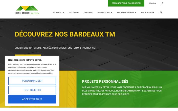 Screenshot of ferblanteriedelest.com