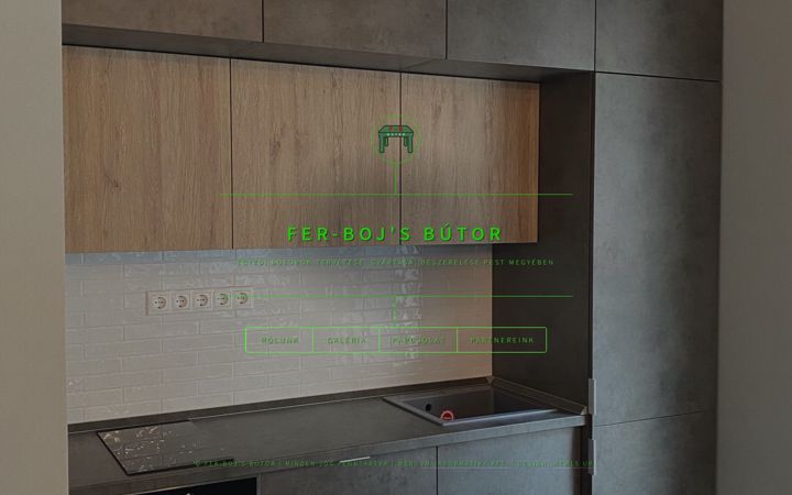Screenshot of ferbojsbutor.hu