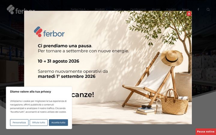 Screenshot of ferbor.it