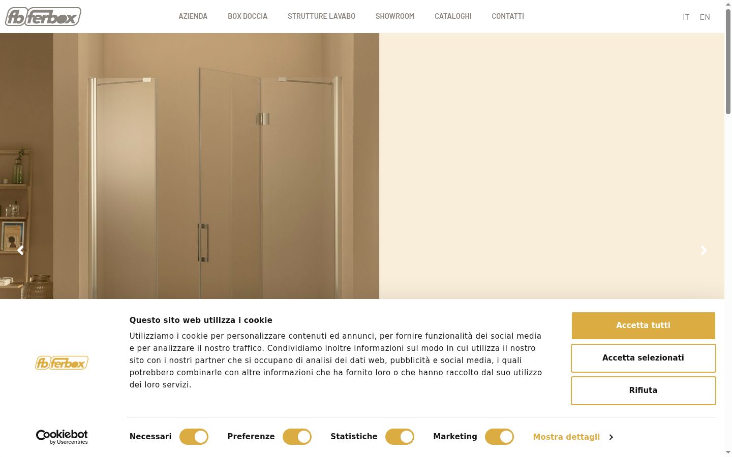Screenshot tal-banner tal-kunsens muri qabel kwalunkwe interazzjoni