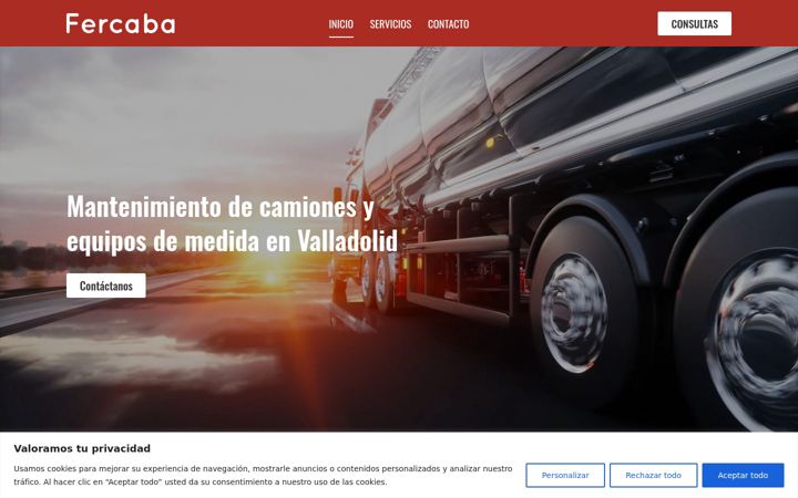 Screenshot of fercaba.es