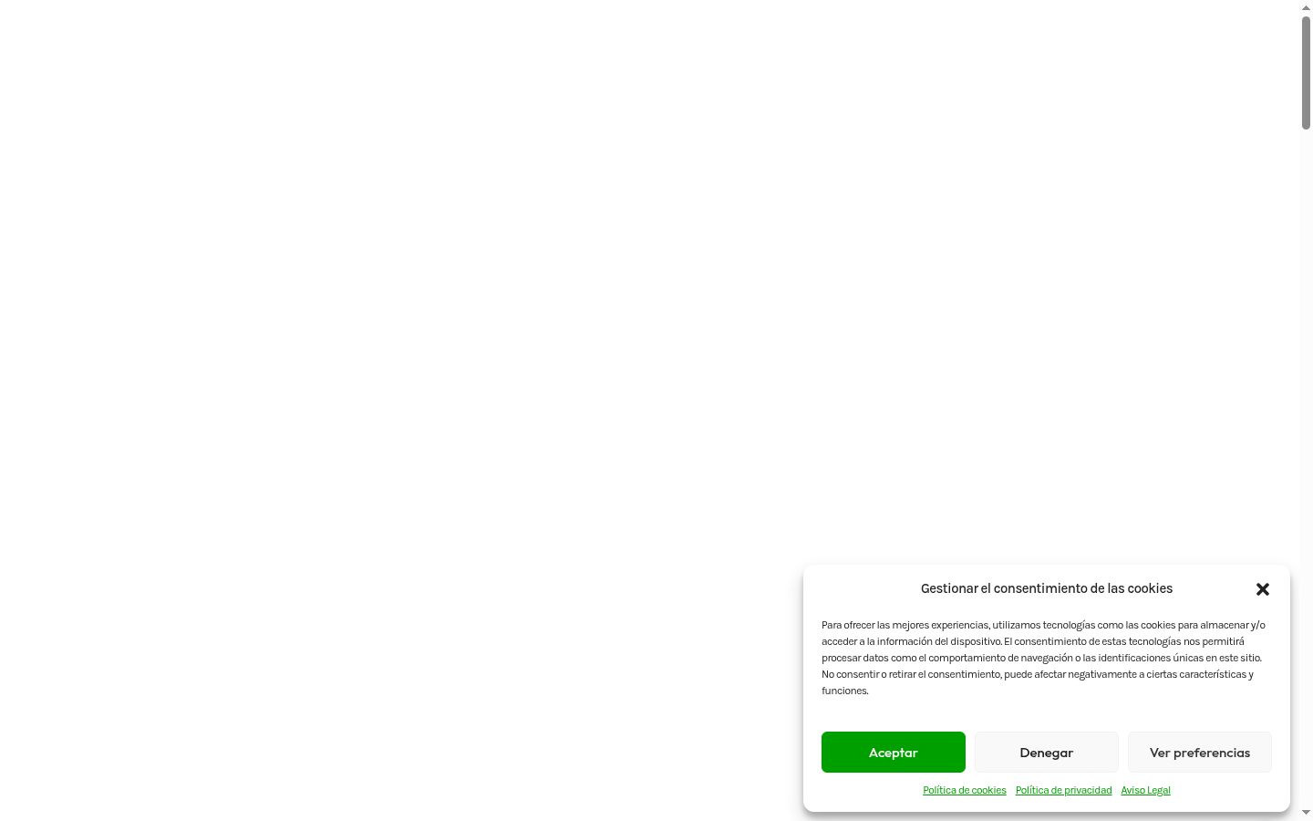 Snímka obrazovky banera súhlasu zobrazeného pred akoukoľvek interakciou
