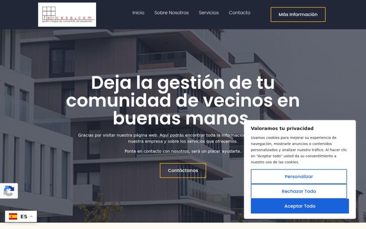 Screenshot of fercasa.info