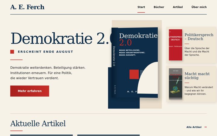 Screenshot of ferchonline.de