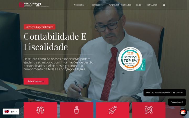 Screenshot of fercofis.com