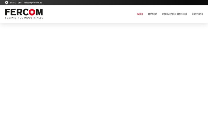Screenshot of fercom.es