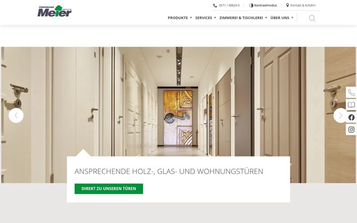Screenshot of ferdinand-meier.de