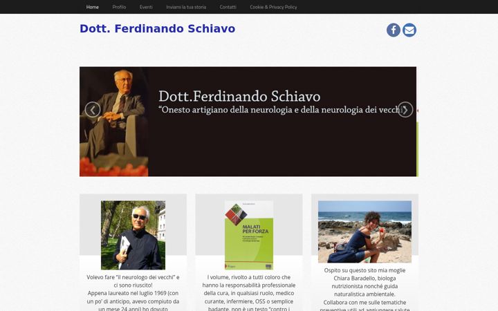 Screenshot ta' ferdinandoschiavo.it