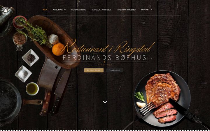 Screenshot of ferdinands.dk