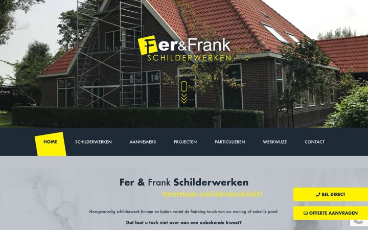 Screenshot of ferenfrank.nl