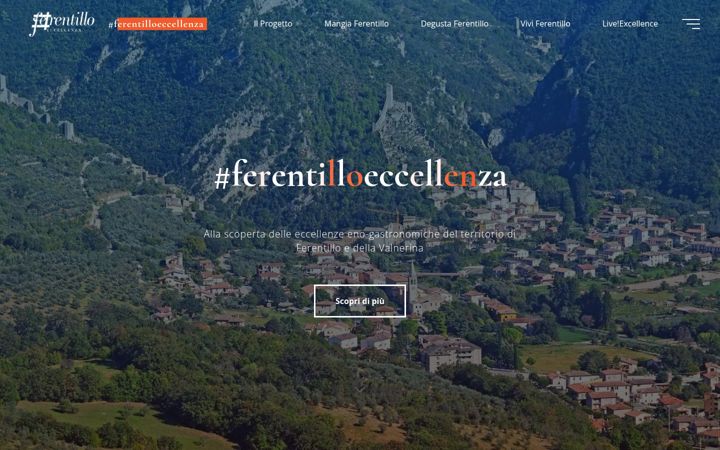 Screenshot of ferentilloeccellenza.it