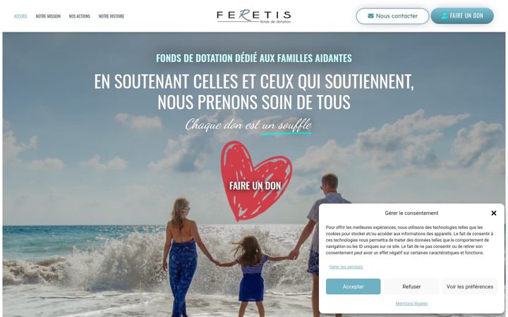 Screenshot of feretis.com