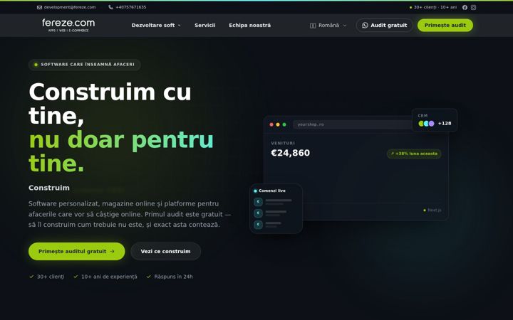 Screenshot of fereze.com