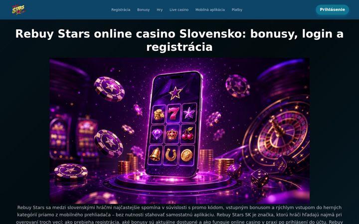 Kuvakaappaus sivustosta ferfinancie.sk