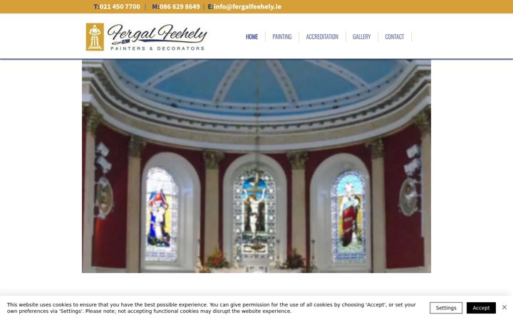 Screenshot of fergalfeehely.ie
