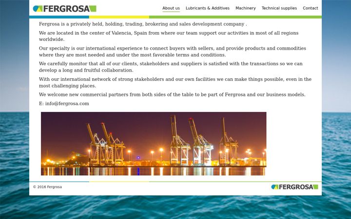 Screenshot of fergrosa.com