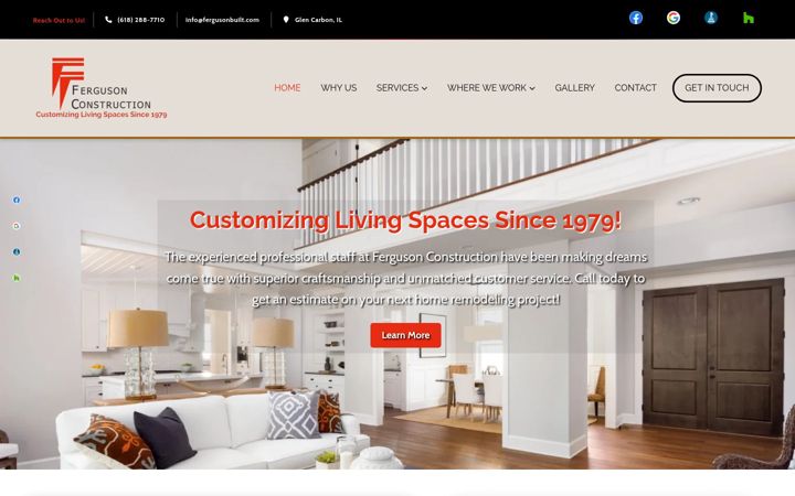 Screenshot of fergusonbuilt.com