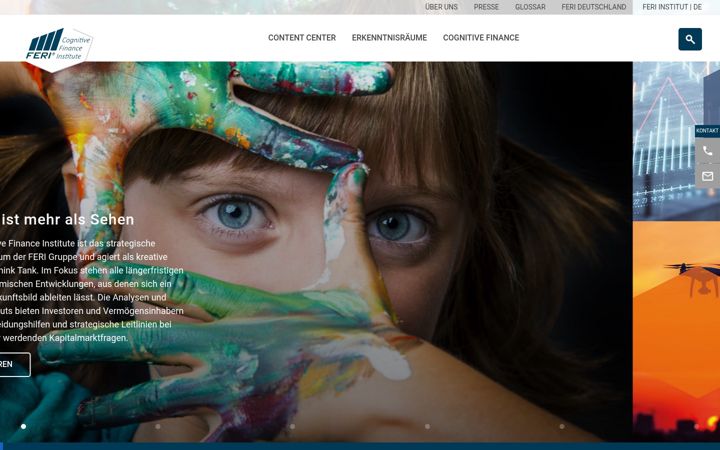Captura de pantalla de feri-institut.de