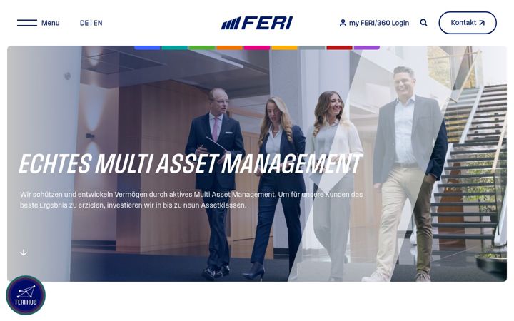 Screenshot of feri.de