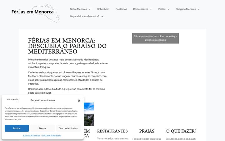 Screenshot of feriasmenorca.pt