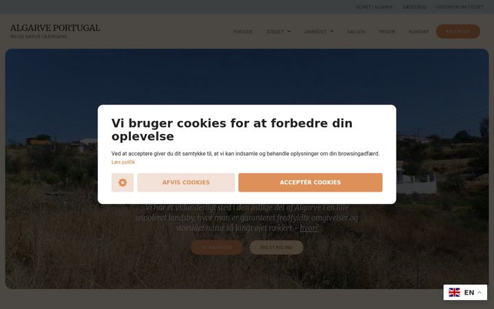 Screenshot of feriehus-algarve.dk
