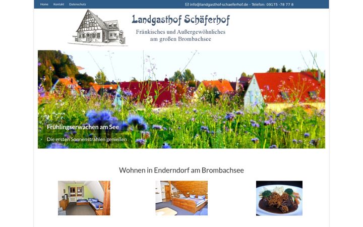 Screenshot of ferien-am-brombachsee.com
