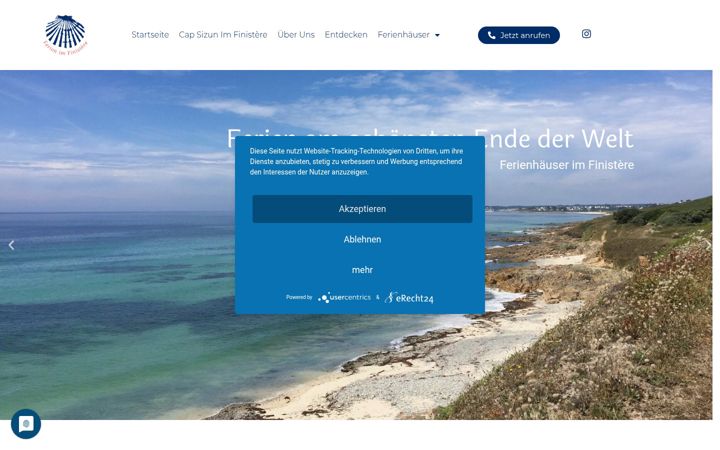 Screenshot of ferien-im-finistere.de