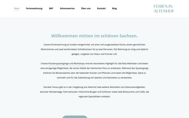 Screenshot of ferien-in-altenhof.de