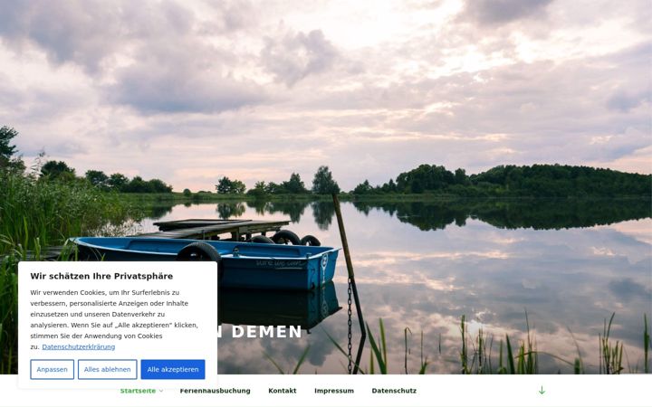 Ekrano kopija ferien-in-demen.de