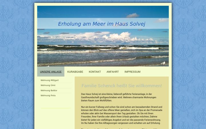 Screenshot of ferien-schenck.de