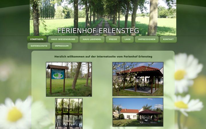 Screenshot of ferien-spreewald.com