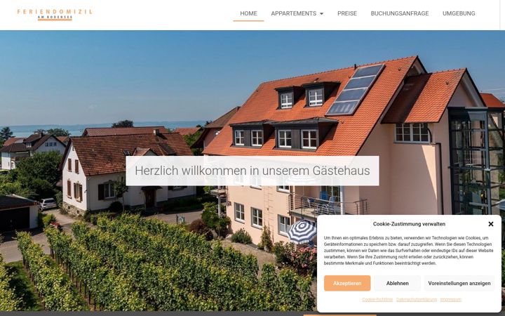 Képernyőkép: feriendomizilambodensee.de