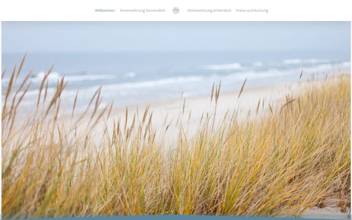 Screenshot of ferienglueck-juist.de