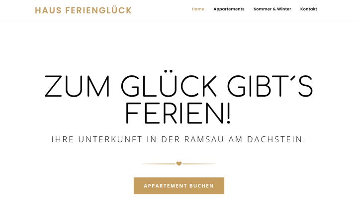 Screenshot of ferienglueck-ramsau.at