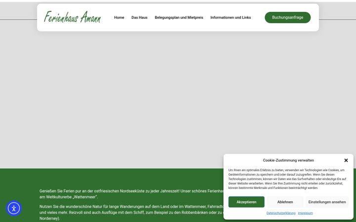 Screenshot von ferienhaus-amann.de