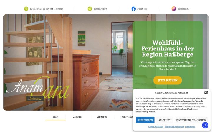 Екранна снимка на ferienhaus-anamcara.de