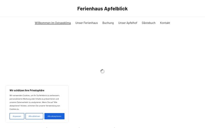 Екранна снимка на ferienhaus-apfelblick.de