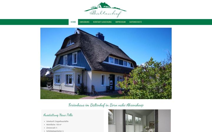 Screenshot of ferienhaus-bueltenhof.de