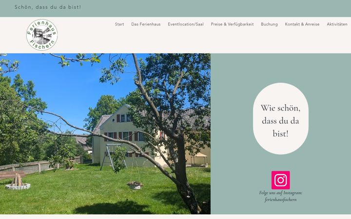 Screenshot von ferienhaus-fischern.de