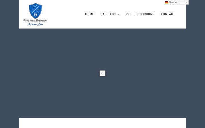 Screenshot von ferienhaus-heideland.de