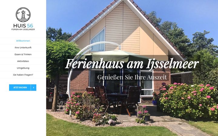 Екранна снимка на ferienhaus-ijsselmeer-keune.de