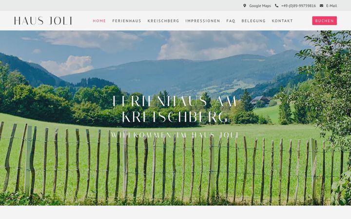 Screenshot of ferienhaus-joli-kreischberg.at