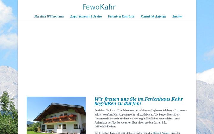 Screenshot of ferienhaus-kahr.at