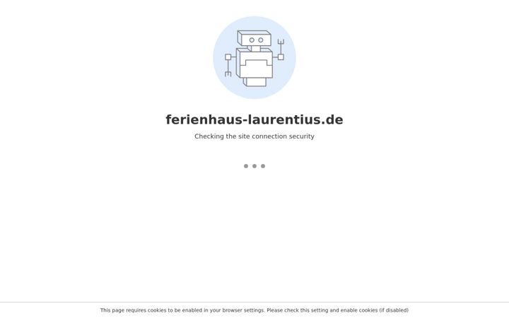 Skærmbillede af ferienhaus-laurentius.de
