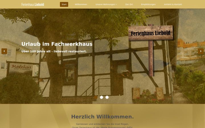 Skjámynd af ferienhaus-liebold.de