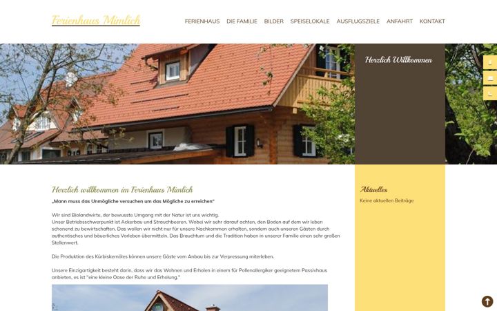 Screenshot of ferienhaus-mimlich.at
