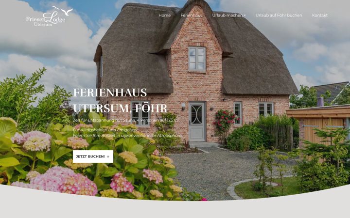 Screenshot stránky ferienhaus-mit-sauna-foehr.de