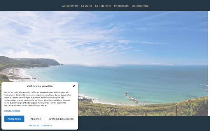 Screenshot of ferienhaus-normandie-deluxe.de