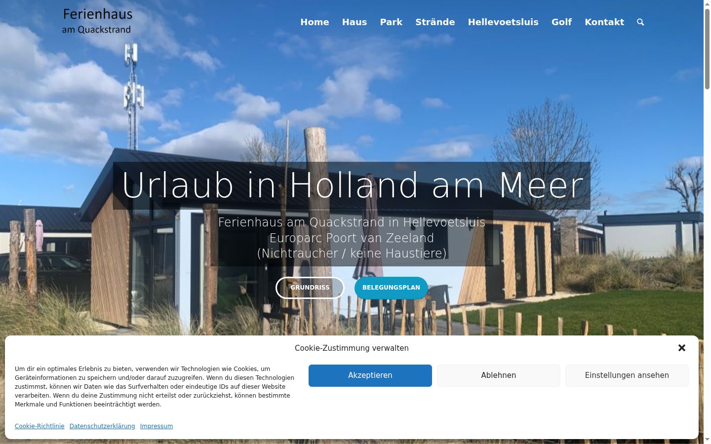 Screenshot tal-banner tal-kunsens muri qabel kwalunkwe interazzjoni